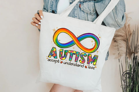 Autism Accept Understand Love PNG Sublimation Owlsome.Designs 