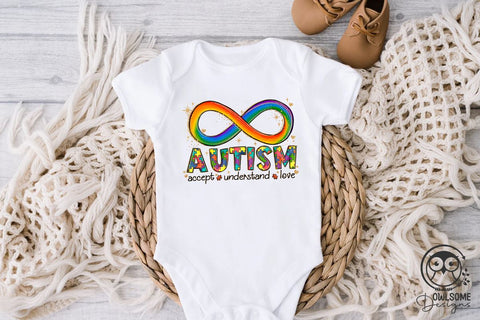 Autism Accept Understand Love PNG Sublimation Owlsome.Designs 