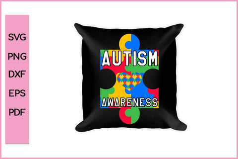 AUTISM AWARENESS Autism SVG PNG Craft Cut File SVG SVG Print File 