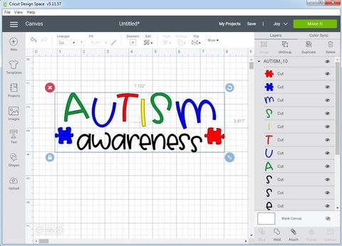 Autism Awareness Puzzle SVG SVG CreativeStudioTM 