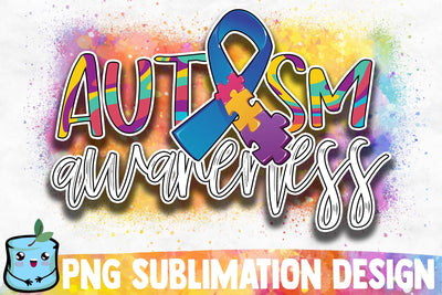 Autism Awareness Sublimation Design Sublimation MintyMarshmallows 