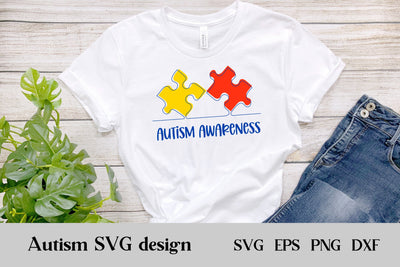 Autism awareness SVG | Autism puzzle SVG SVG Svetana Studio 