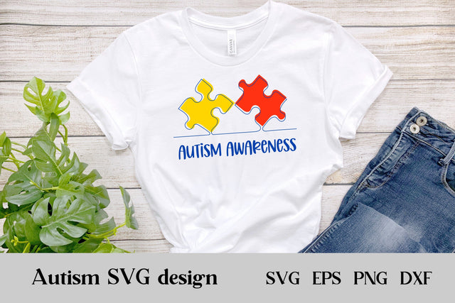 Autism awareness SVG | Autism puzzle SVG SVG Svetana Studio 