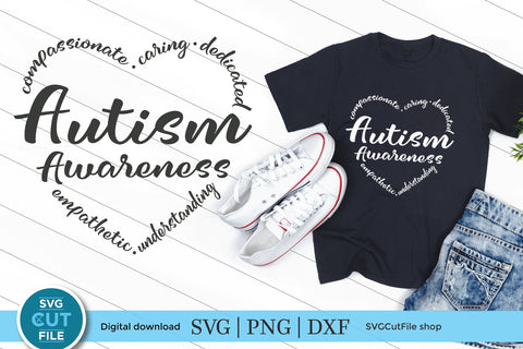 Autism awareness SVG file SVG SVG Cut File 