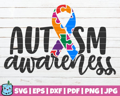 Autism Awareness SVG MintyMarshmallows 