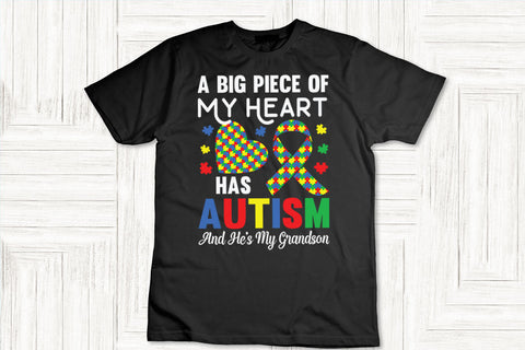 Autism Awareness T-shirt Design Bundles SVG Silhouette File 