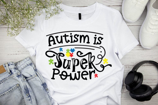 Autism is Super Power SVG md faruk hossain 