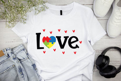 Autism love SVG md faruk hossain 