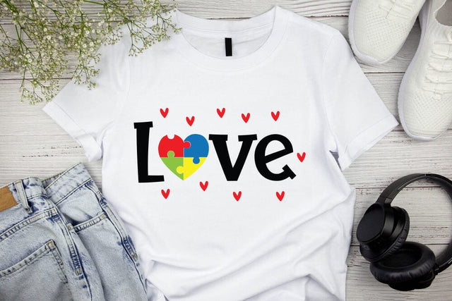 Autism love SVG md faruk hossain 