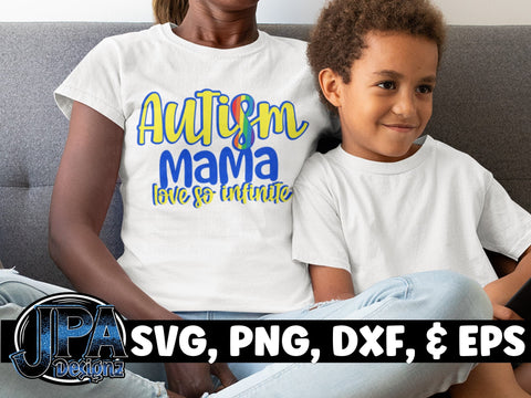 Autism Mama_Love so Infinite SVG JPA Designz 