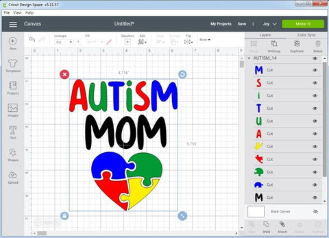 Autism Mom Puzzle Heart SVG SVG CreativeStudioTM 