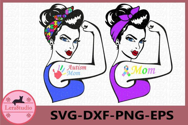 Autism Mom SVG SVG Lerastudio 