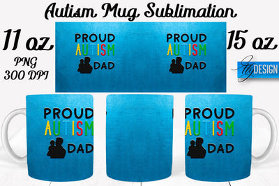 Autism Mug Quotes Sublimation | Coffee 11 Oz | 15 Oz Mug Sublimation Sublimation Fly Design 