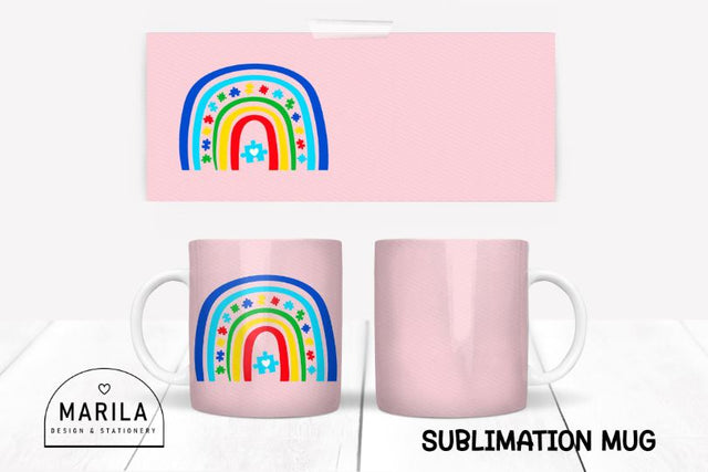 Autism Mug Sublimation Designs / autism awareness mug #12 Sublimation Marilakits 