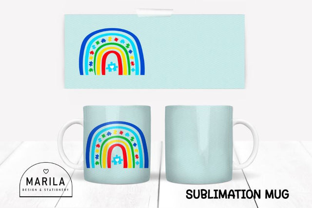 Autism Mug Sublimation Designs / autism awareness mug #13 Sublimation Marilakits 