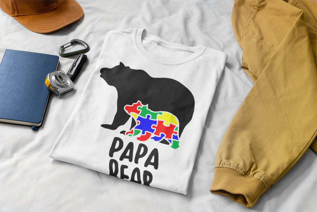 Autism Papa Bear | Autism SVG - So Fontsy