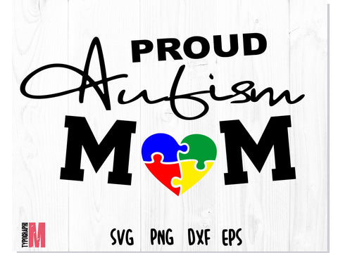 Autism Proud Mom SVG SVG CreativeStudioTM 