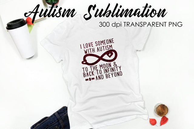 Autism Quotes Sublimation | T-Shirt Design | Autism Awareness Sublimation Sublimation Fly Design 