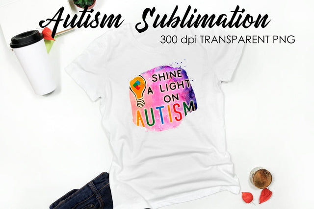 Autism Quotes Sublimation | T-Shirt Design | Autism Awareness Sublimation Sublimation Fly Design 