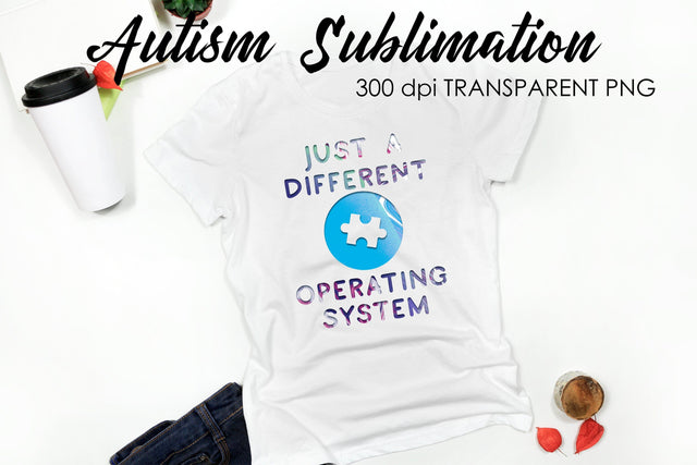 Autism Quotes Sublimation | T-Shirt Design | Autism Awareness Sublimation Sublimation Fly Design 