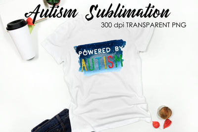 Autism Quotes Sublimation | T-Shirt Design | Autism Awareness Sublimation Sublimation Fly Design 