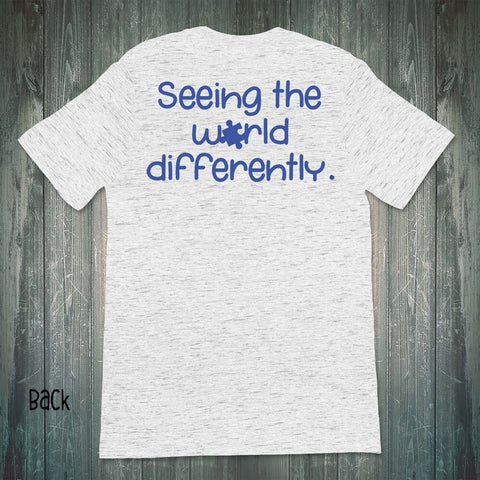 Autism, see the world differently design SVG Shelly Creates IT 
