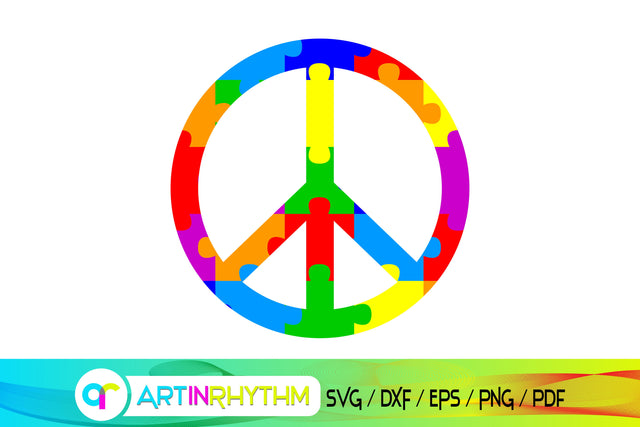 Autism svg, Autism awareness SVG Artinrhythm shop 
