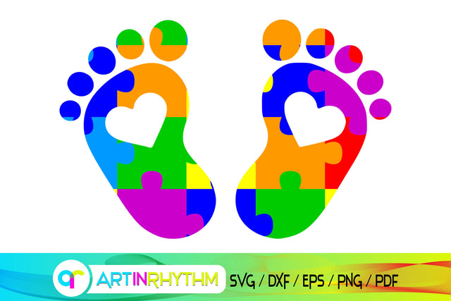 Autism svg, Autism awareness SVG Artinrhythm shop 