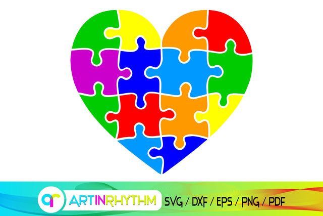 Autism svg, Autism awareness SVG Artinrhythm shop 