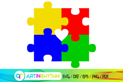 Autism svg, Autism awareness SVG Artinrhythm shop 