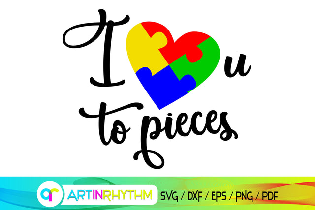 Autism svg, Autism awareness SVG Artinrhythm shop 