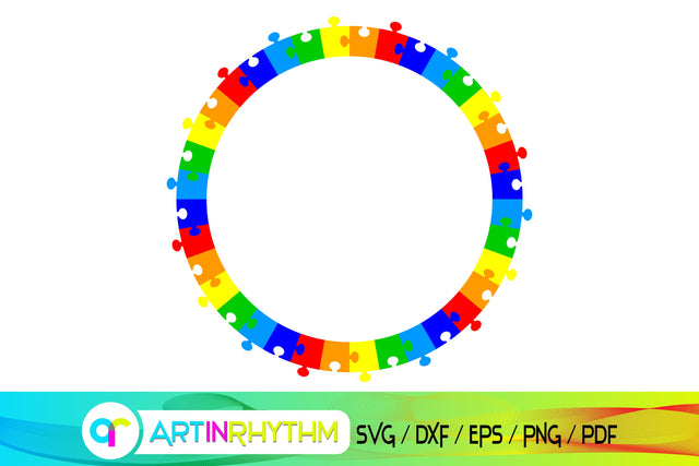 Autism svg, Autism awareness SVG Artinrhythm shop 