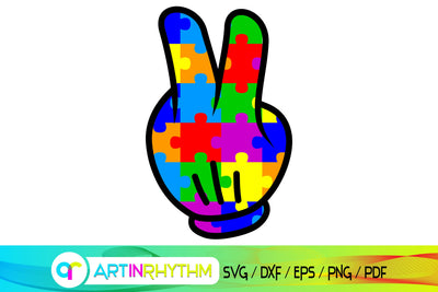 Autism svg, Autism awareness SVG Artinrhythm shop 