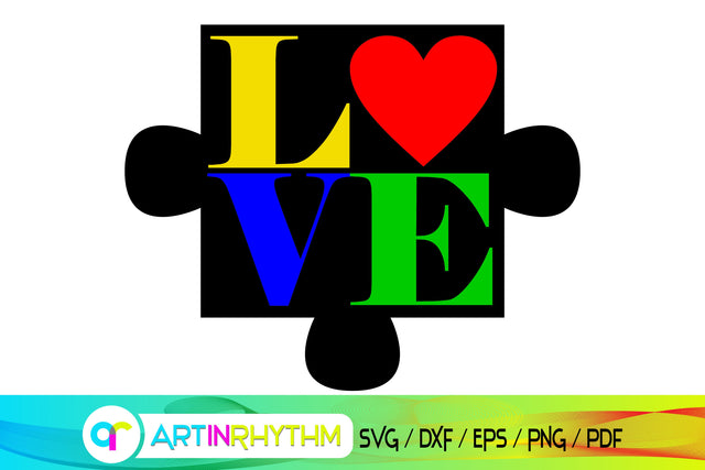 Autism svg, Autism awareness SVG Artinrhythm shop 