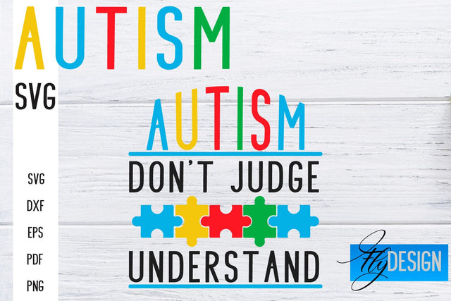Autism SVG | Autism Quotes SVG | Autism Awareness SVG Fly Design 