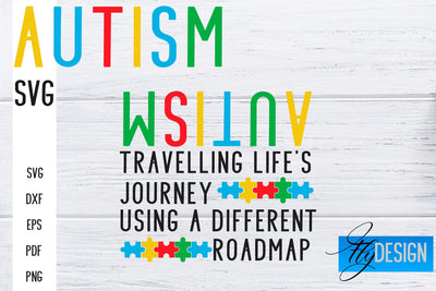Autism SVG | Autism Quotes SVG | Autism Awareness SVG Fly Design 