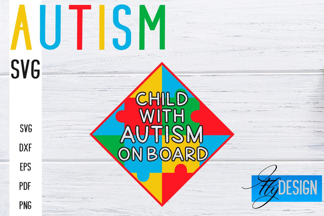 Autism SVG | Autism Quotes SVG | Autism Awareness SVG Fly Design 