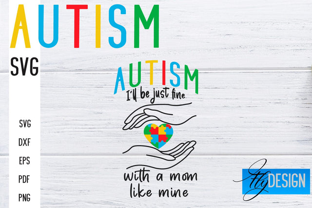 Autism SVG | Autism Quotes SVG | Autism Awareness SVG Fly Design 