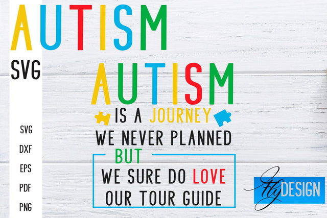 Autism SVG | Autism Quotes SVG | Autism Awareness SVG Fly Design 