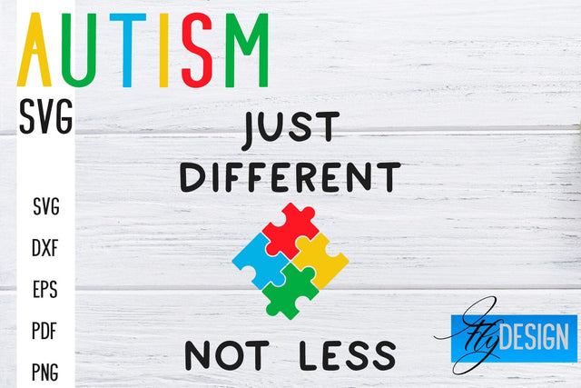 Autism SVG | Autism Quotes SVG | Autism Awareness SVG Fly Design 