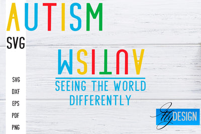 Autism SVG | Autism Quotes SVG | Autism Awareness SVG Fly Design 