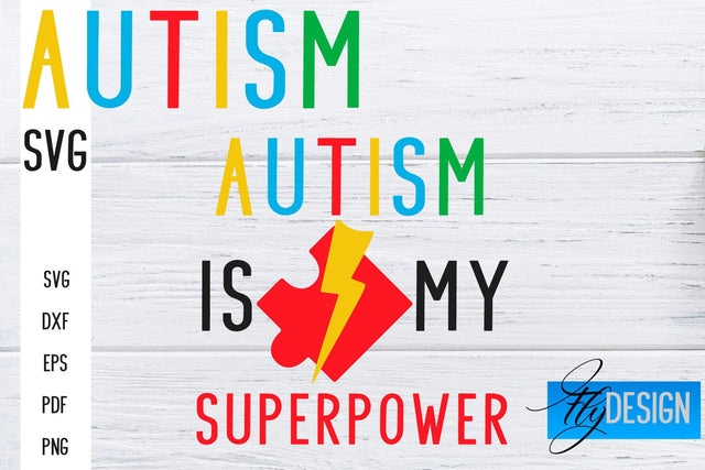 Autism SVG | Autism Quotes SVG | Autism Awareness SVG Fly Design 