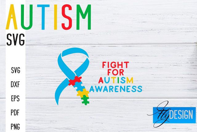 Autism SVG | Autism Quotes SVG | Autism Awareness SVG Fly Design 