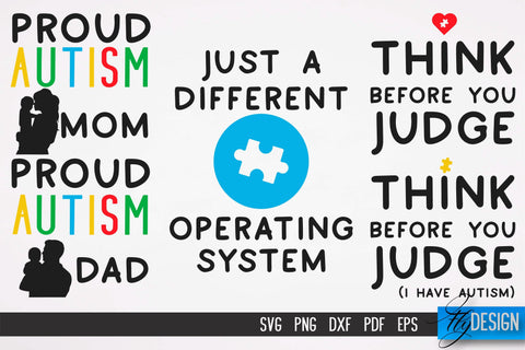 Autism SVG | Autism Quotes SVG | Autism Awareness v.2 SVG Fly Design 