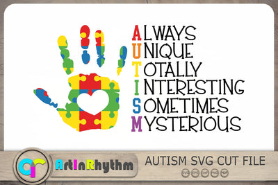 Autism Svg, Autism Shirt Design, Autism Awareness Svg SVG Artinrhythm shop 