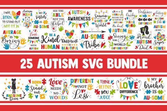 Autism SVG Bundle, autism awareness svg, autism mom svg, puzzle svg, baby svg, puzzle piece svg, svg designs, autistic svg, be kind svg, png SVG James 