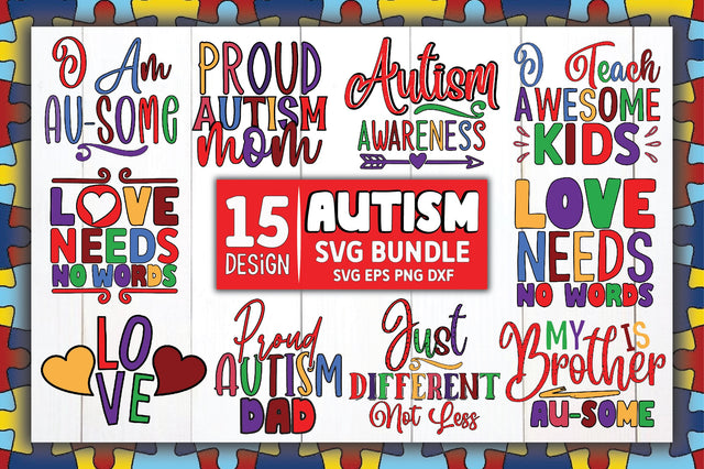 Autism Svg Bundle SVG Ariyan 