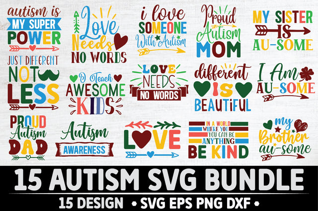 Autism SVG Bundle SVG Ariyan 