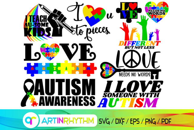 autism svg bundle SVG Artinrhythm shop 