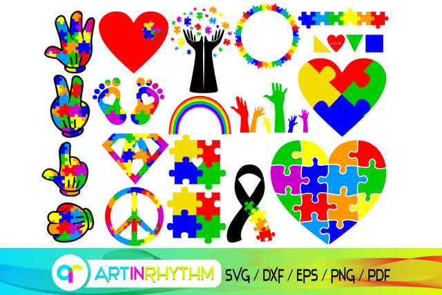 autism svg bundle SVG Artinrhythm shop 